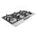 Alt View 1. COSMO - 850SLTX-E 30 in. Gas Cooktop in Stainless Steel with 5 Sealed Brass Burners - Stainless Steel.