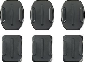 Curved + Flat Adhesive Mounts for All GoPro Cameras