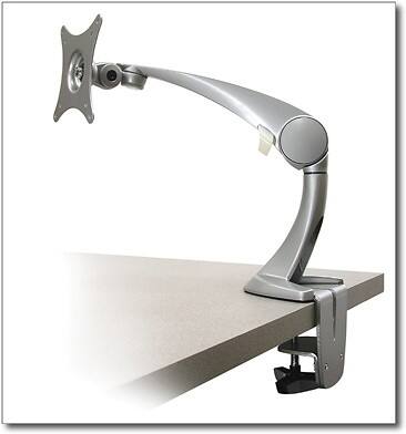 Angle Standard. Ergotron - Neo-Flex Arm for Flat-Panel Monitors - Silver.