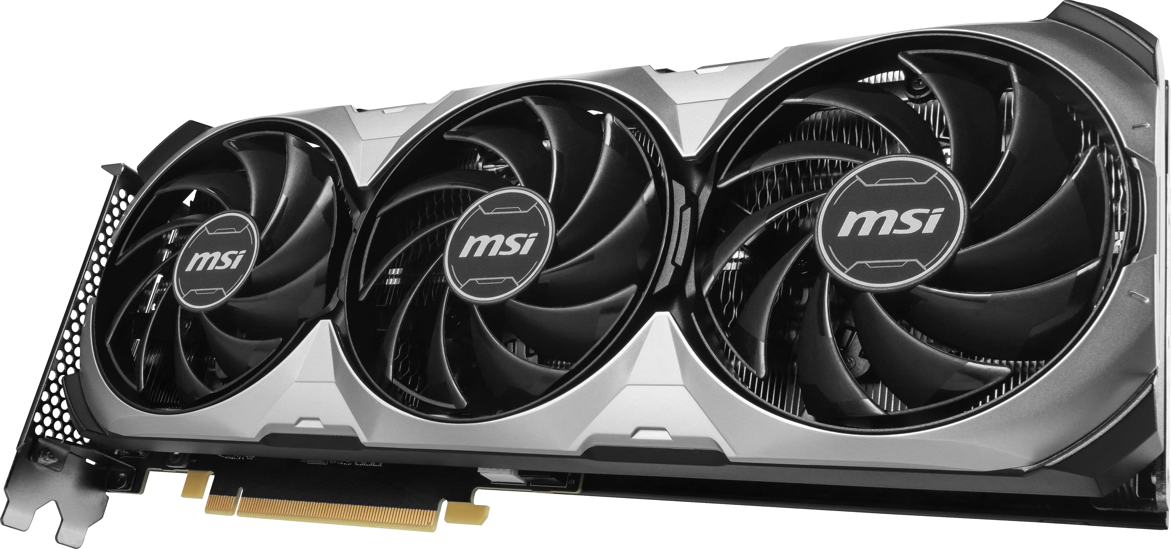 Alt View 13. MSI - NVIDIA GeForce RTX 4070 SUPER 12GB VENTUS 3X OC 12GB GDDR6X PCI Express 4.0 Graphics Card - Black.