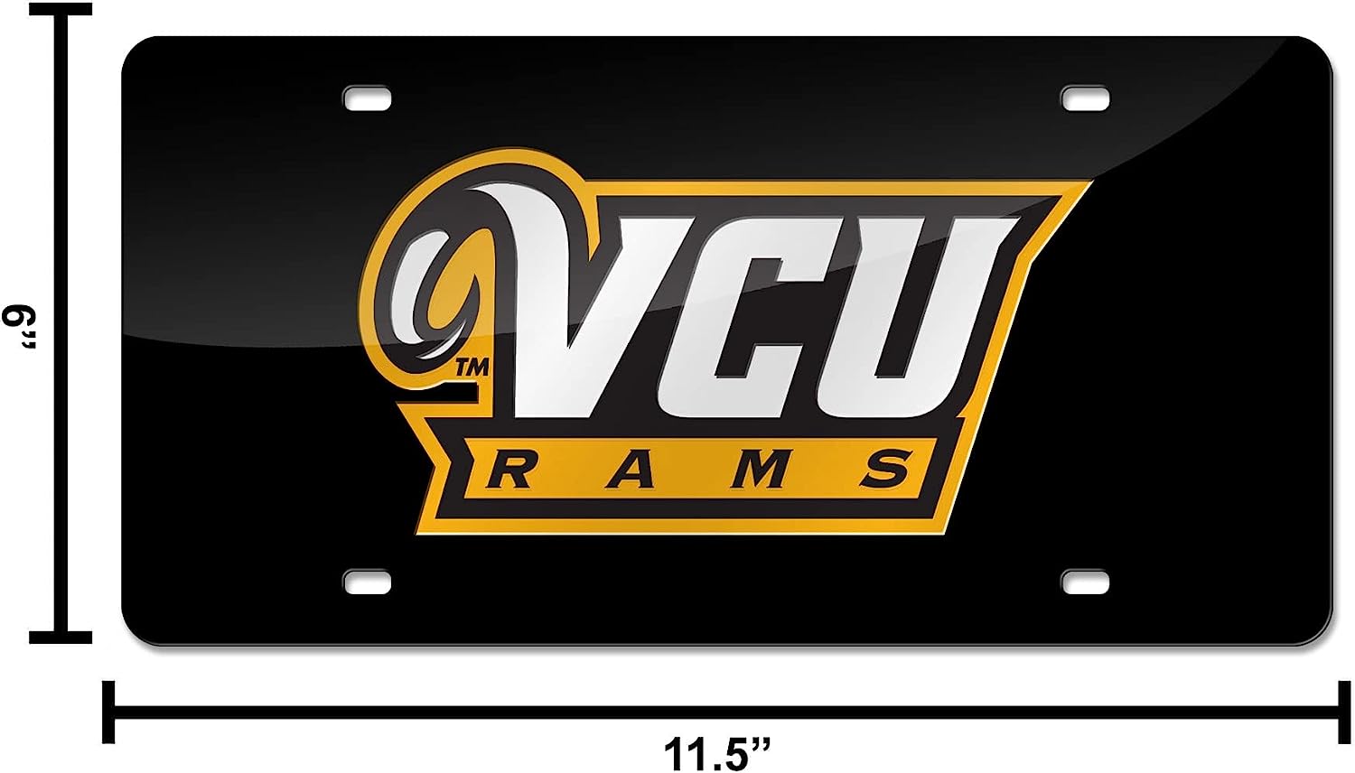 VCU  
RAMS  

11.5"