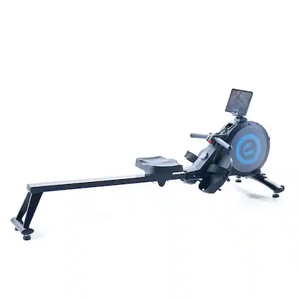 Front. Echelon - Row Sport 2 Foldable Rowing Machine with Magnetic Resistance & Bluetooth - Black.
