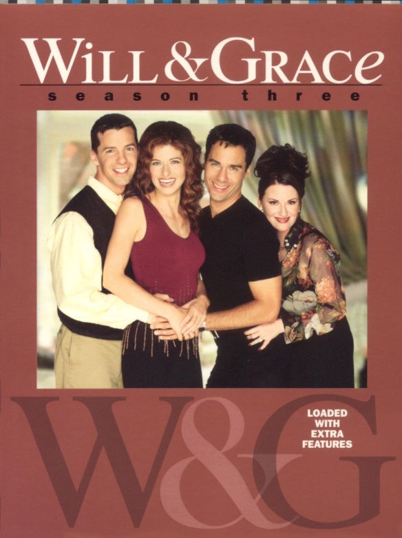  Will &amp; Grace: Season Three [4 Discs] [DVD]