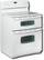 Angle Standard. Maytag - Gemini 30" Self-Cleaning Freestanding Double Oven Electric Range - White.
