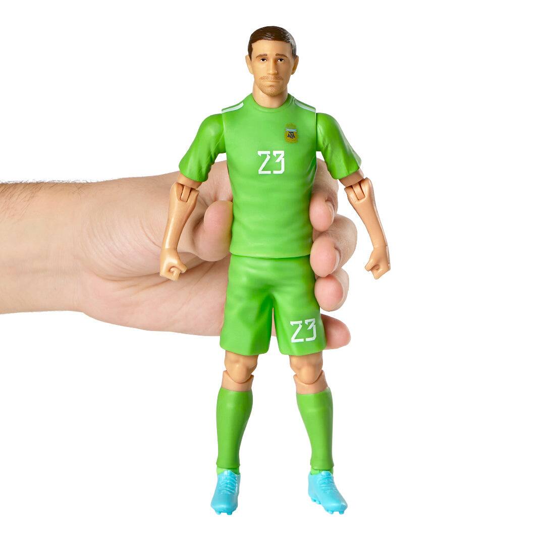 Alt View 6. Banbo Toys - Banbo Toys SOCKERS Argentina AFA Emiliano Martinez 8" Collectible Soccer Action Figure.