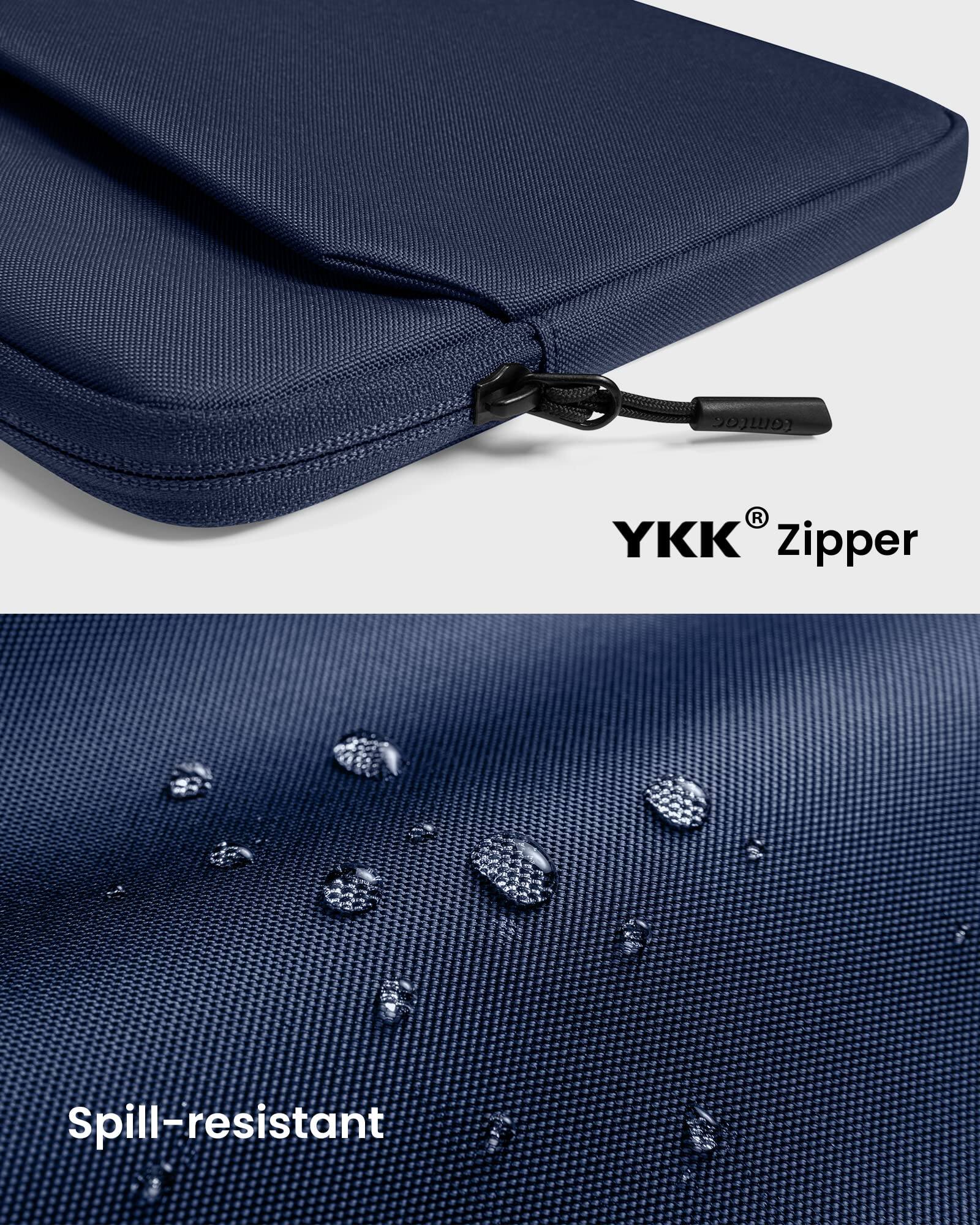 tomtor

YKK® Zipper

Spill-resistant