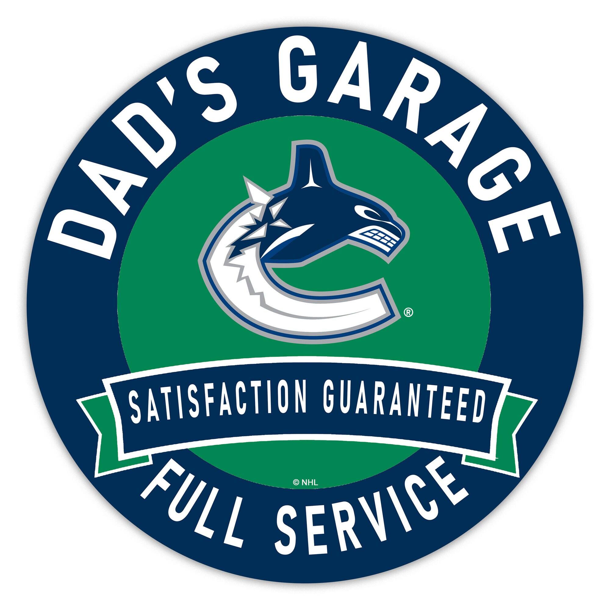 DAD'S GARAGE  
SATISFACTION GUARANTEED  
FULL SERVICE  
© NHL
