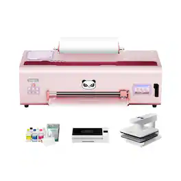 Procolored - K13 Lite A3 DTF Printer with Smokeless Oven & Heat Press, LiteHead Technology for Apparel Business - Pink