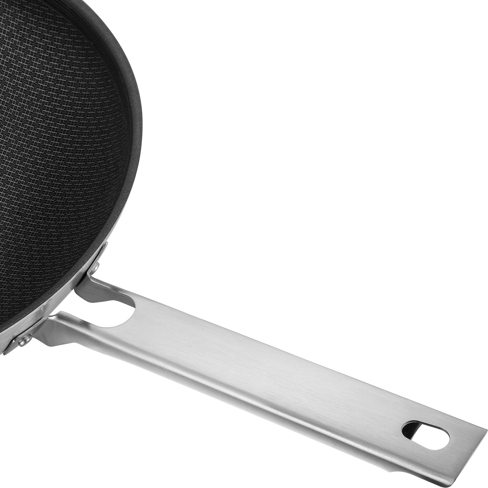 Alt View 2. ZWILLING - ZWILLING Joy Plus 12-inch Stainless Steel Nonstick Wok with Lid - Stainless Steel.