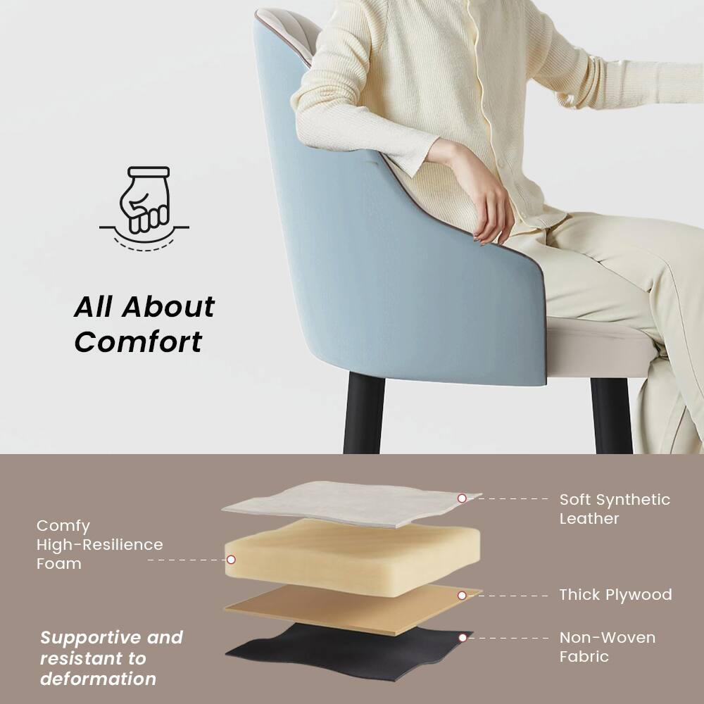 All About Comfort

Comfy High-Resilience Foam

Soft Synthetic Leather

Thick Plywood

Non-Woven Fabric

Supportive and resistant to deformation