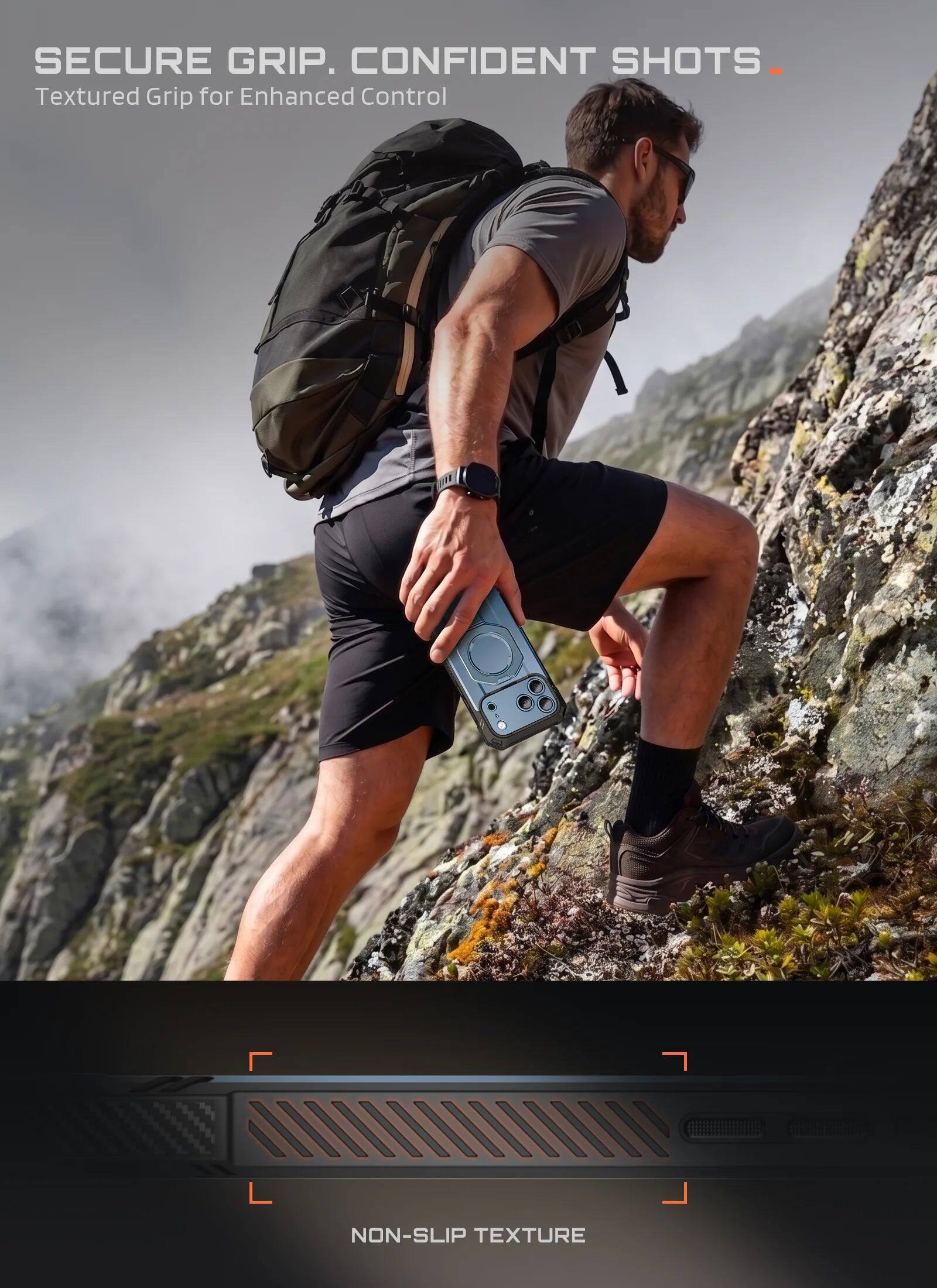 SECURE GRIP. CONFIDENT SHOTS  
Textured Grip for Enhanced Control  
NON-SLIP TEXTURE