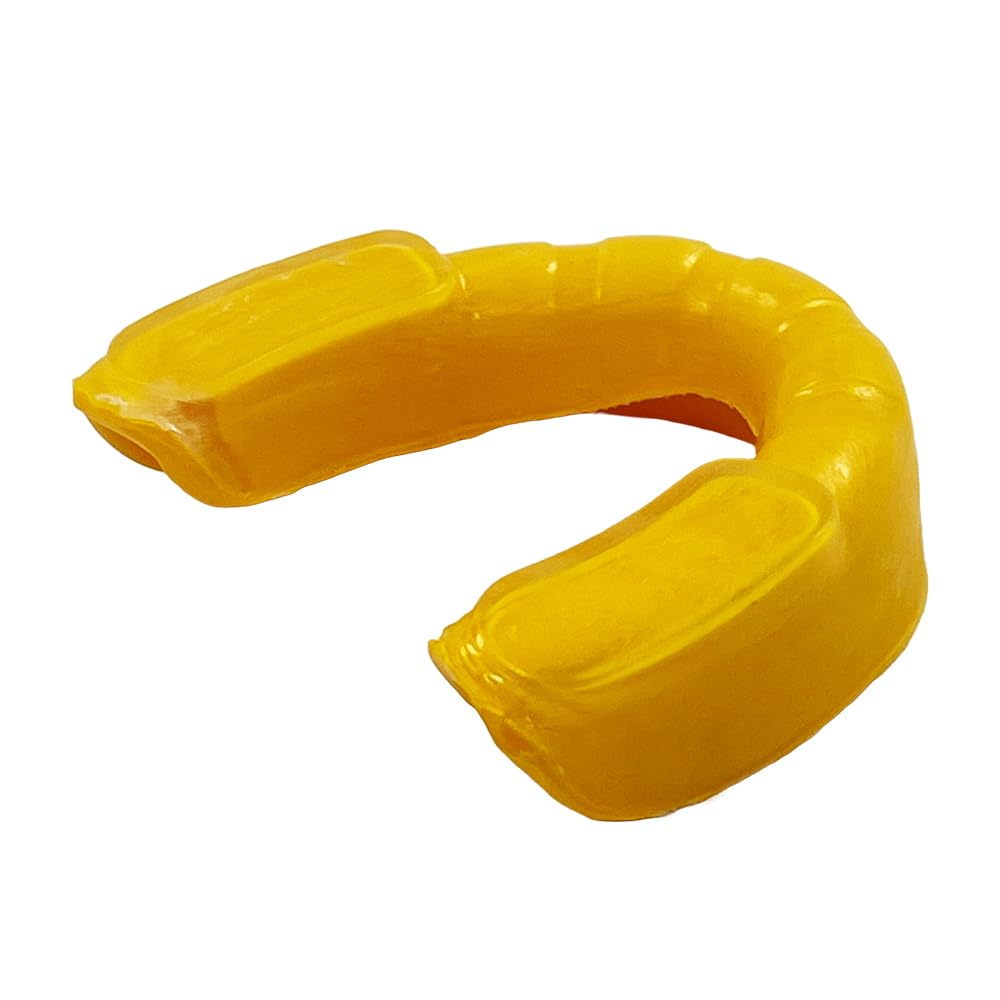 Alt View 4. Amber Sporting Goods - Custom Fit Sports Mouthpiece for MMA & Boxing, Comfortable Protection, Yellow - Yellow.