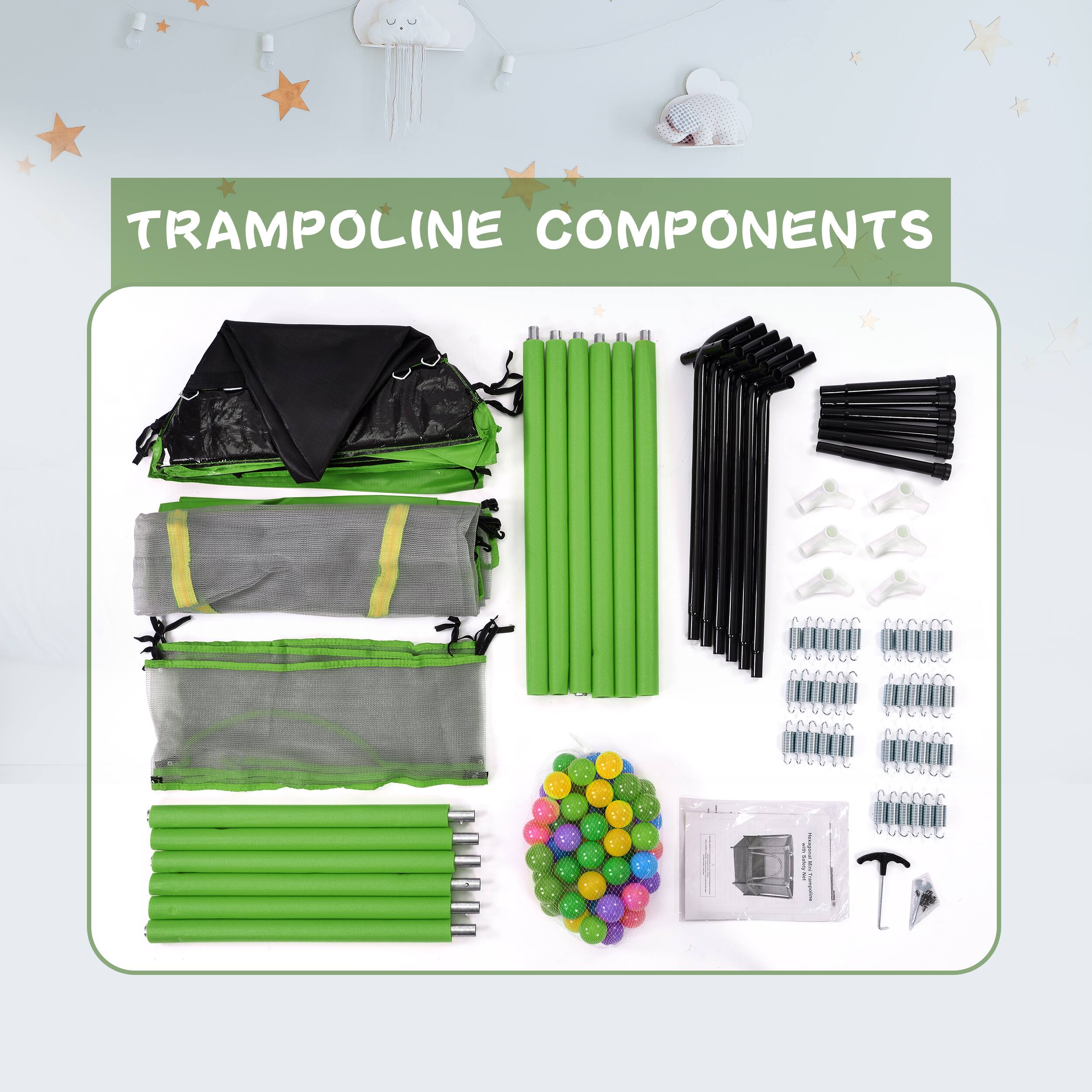 TRAMPOLINE COMPONENTS