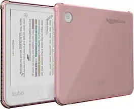 TUDIA - SKN Designed for Kobo Libra Colour Case 2024 Reinforced Corner - Pink