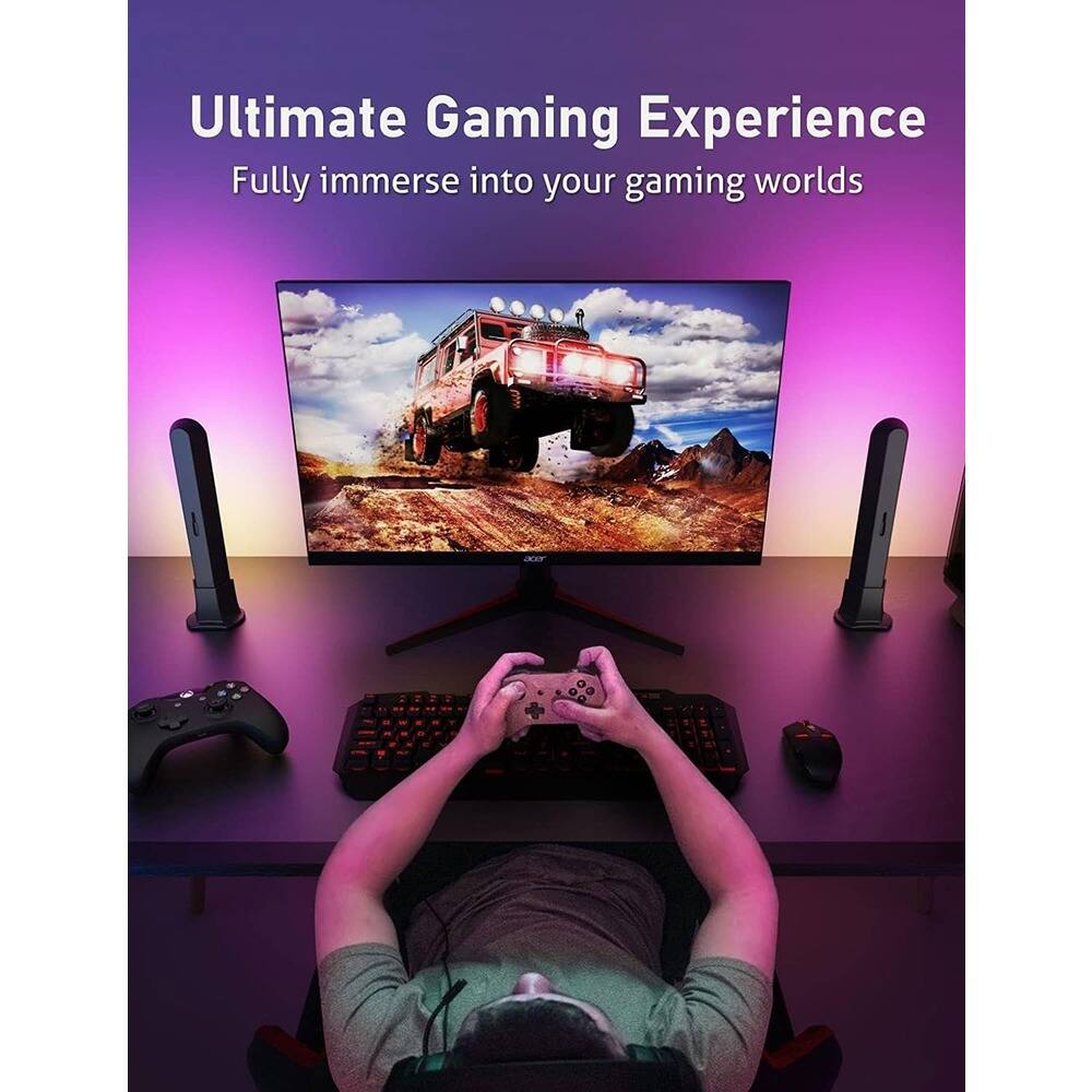 Ultimate Gaming Experience  
Fully immerse into your gaming worlds