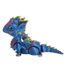 FC Design - 5.75"W 3D Dragonon Sitting Figurine Statue Office/Computer Desk Tabletop Medieval Gaming Home Decor Gift - Multi-Color