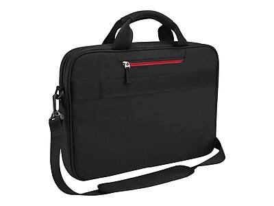 Alt View 3. Case Logic - 15" Polyester Laptop Bag - Black.