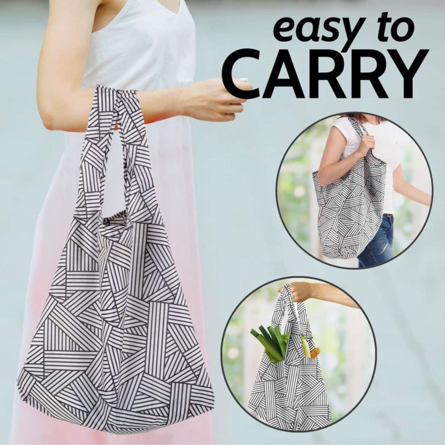 Zulay Kitchen Grocery Bags - Thumbnail 5