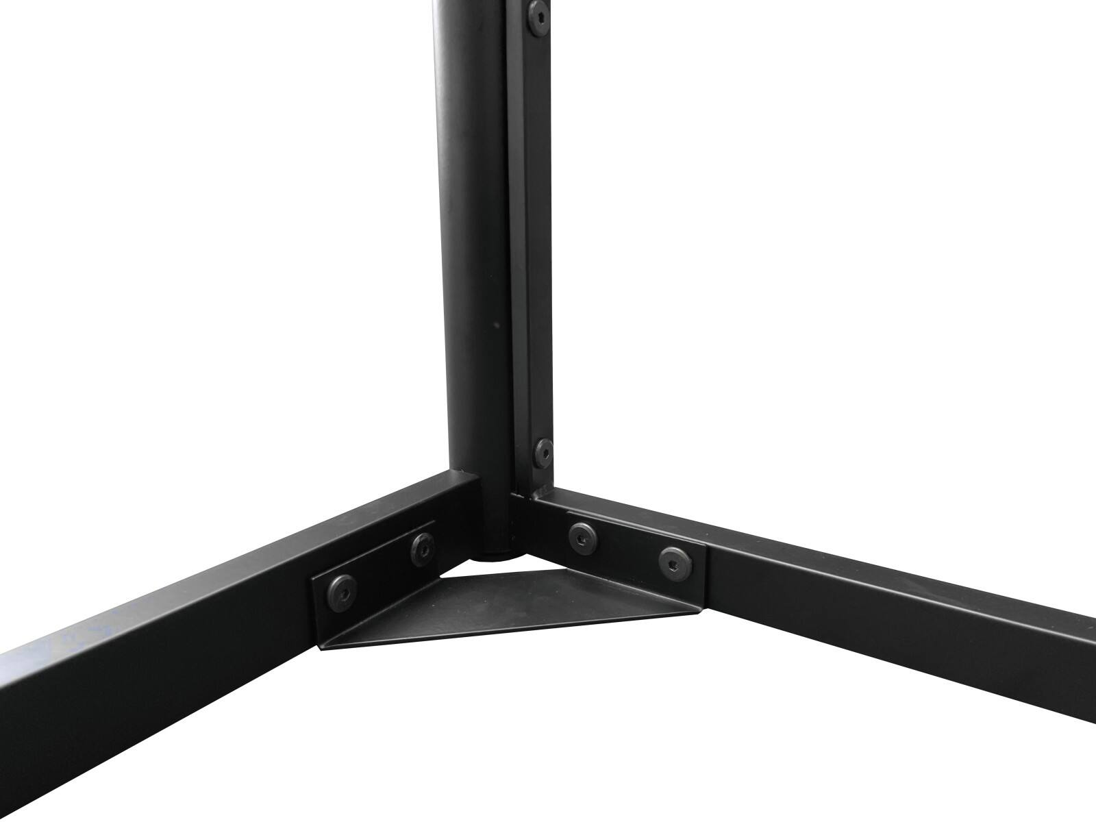 Alt View 8. Ecooso - Twin Over Twin Metal Bunk Bed，Guardrails, Convertible to Two Beds, Low-Profile Safe Design, Noise-Free, Easy Assembly - Black.