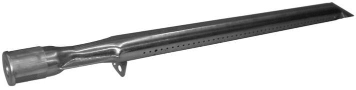 Alt View 1. Music City Metals - Music City Metals - MCM161616116 burner, pipe, ss, 17.5 x 1; Grill Chef pipe burners, straight, 19" to 16 1/2".