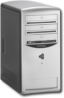 Angle Standard. Gateway - 540 Desktop with HT Technology.