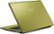Alt View Standard 1. Asus - 14" Laptop - 4GB Memory - 320GB Hard Drive - Matte Lime Green.