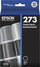Front. Epson - 273 Ink Cartridge - Black.