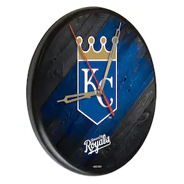 Holland Bar Stool Co. - Kansas City Royals 13" Solid Wood Clock - Multicolor