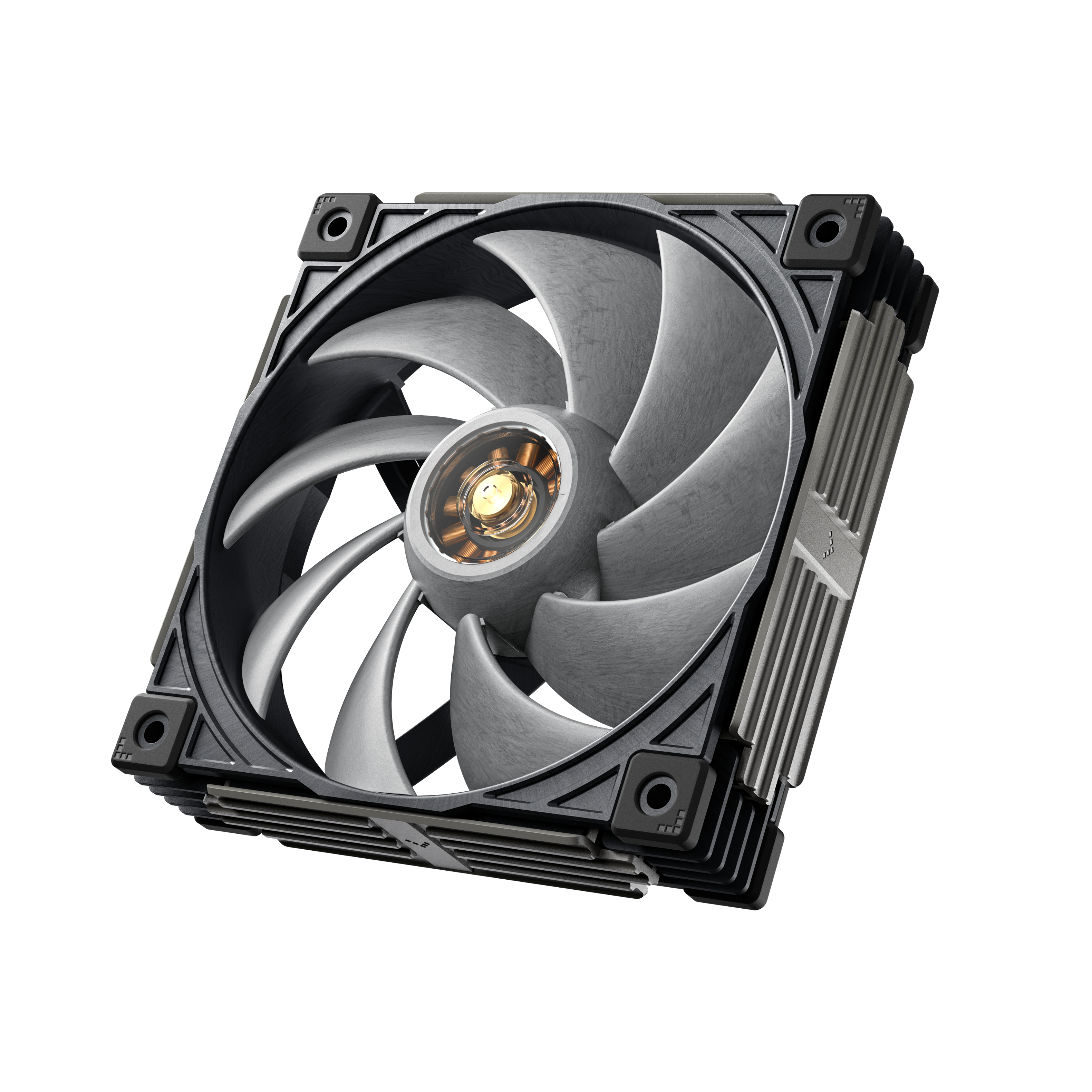 Angle. Sudokoo - MACH120 120mm Performance PWM Fan - Black.