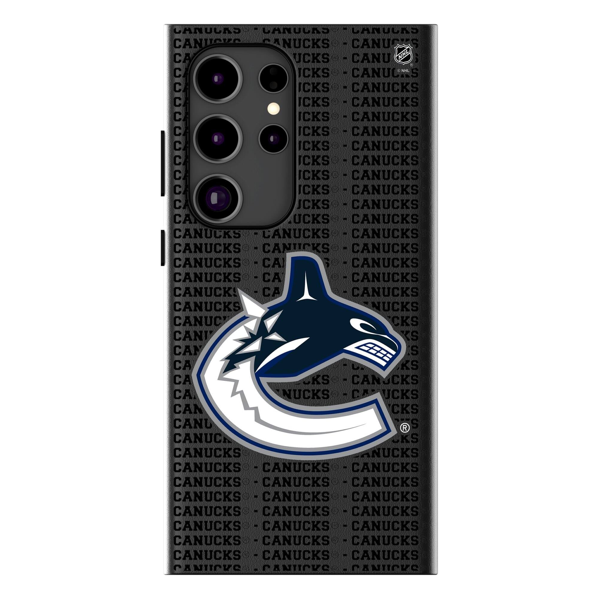 Keyscaper - NHL - Vancouver Canucks Text Backdrop Galaxy Magnetic Bump Case - S25 Ultra - Black price history on PriceWatchPro