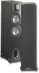Front Standard. Klipsch - Synergy III 6-1/2" 2-Way Dual-Woofer Floorstanding Speaker (Each) - Black/Titanium Color.