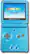 Front Standard. Nintendo - Game Boy Advance SP - Surf Blue.