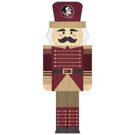 Fan Creations - Florida State Seminoles 31'' Nutcracker Leaner - Multicolor