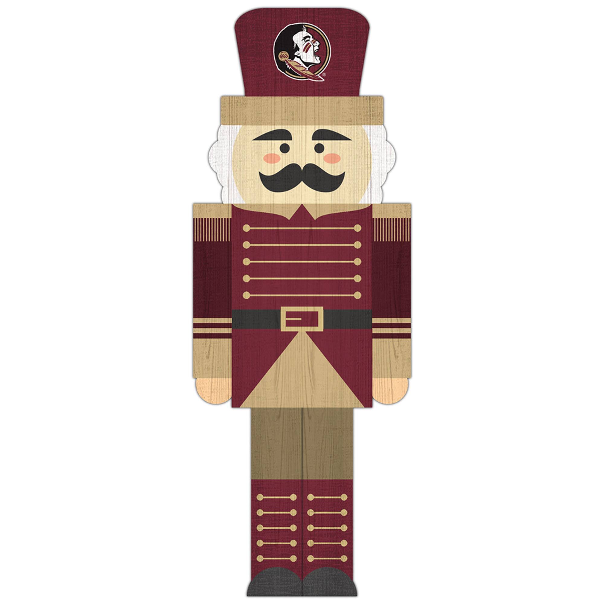 Florida State Seminoles 31'' Nutcracker Leaner