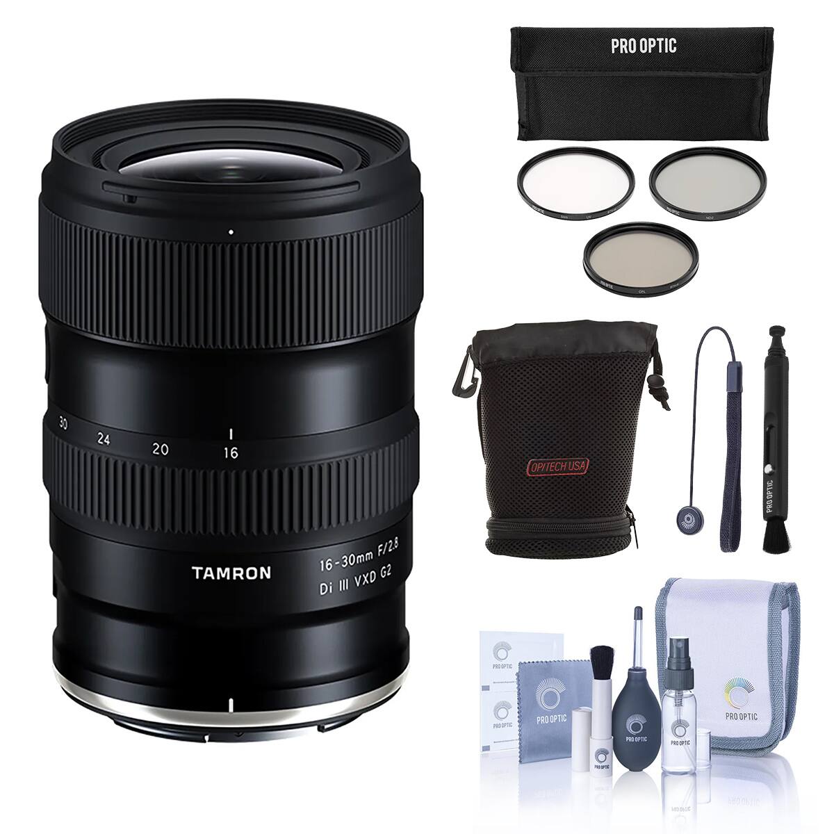 PRO OPTIC  
30  
24  
20  
16  
TAMRON  
16-30mm F/2.8 VXD G2 Di III  
OPITECH USA  
OPTIC PRO  
PROTEING  
FRO OFIC  
PRO OPTIC  
PRO OPTIC  
PROTEIN  
reportic  
-  
2018  
PROPTIC