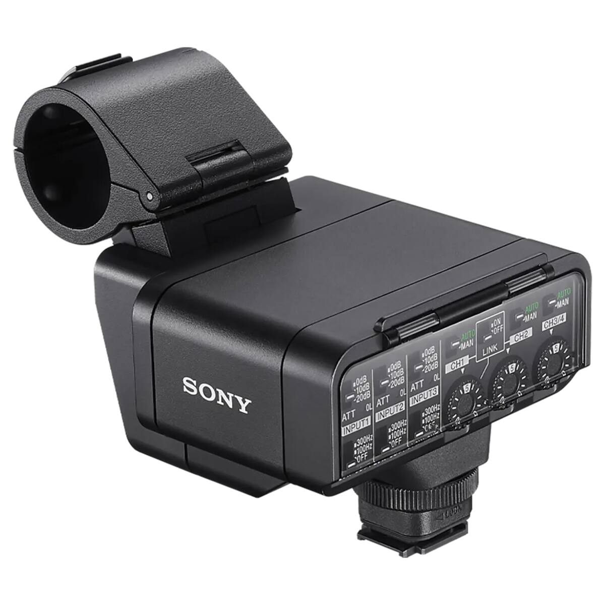 SONY  
OTUA AUTO - MAN ON MAN CH3/4 AUTO OFF CH2 T 0dB MAN LINK  850w -20dB 10dB CH1 10dB  d 850w 20dB OIL) 10dB OL ATT -20dB OL) ATT INPUTS ATT INPUT2 x300Hz *100Hz INPUT1 *300Hz) *100Hz) #300Hzj *100Hz) OFF OFF
