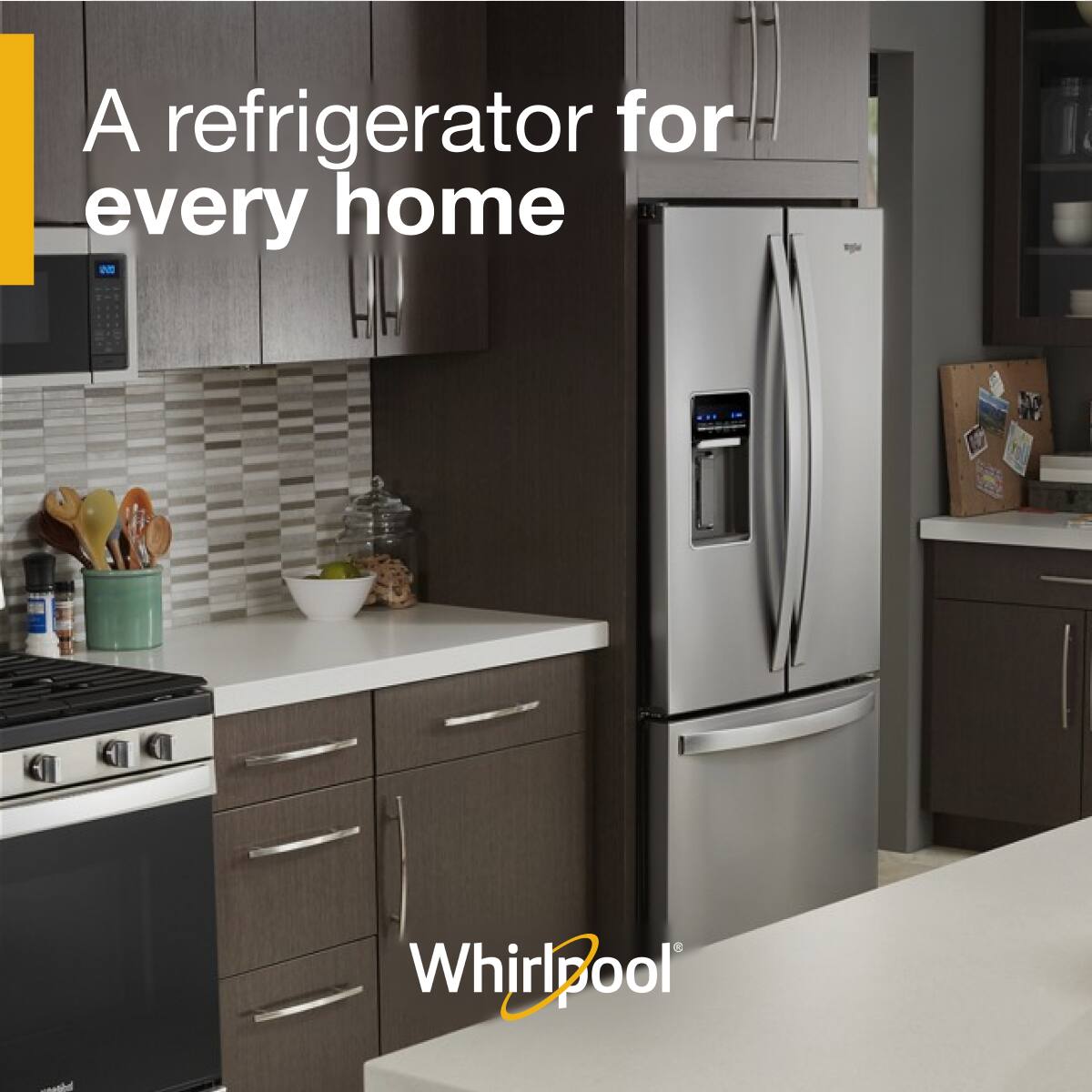 A refrigerator for every home  
Whirlpool