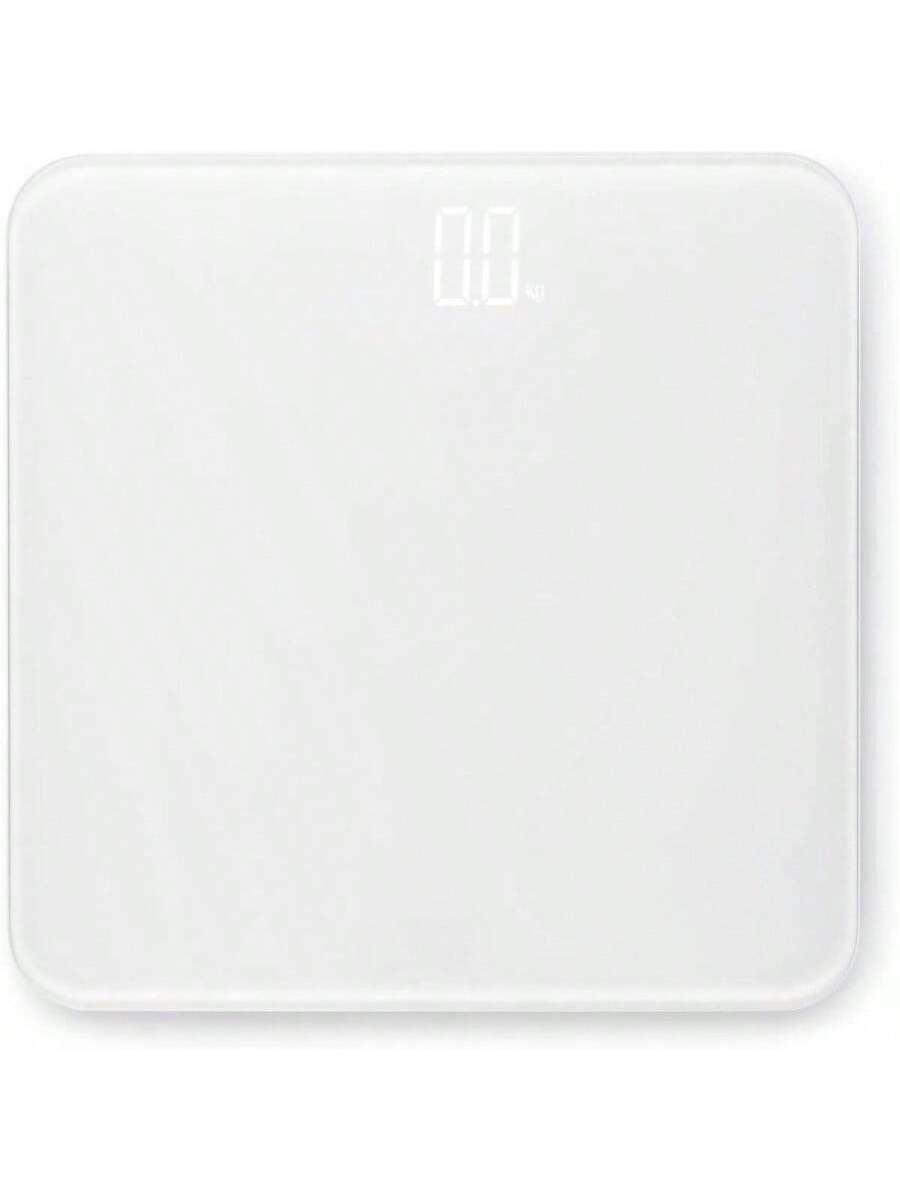 Left. The Best Inks - Renew Digital Bathroom Weighing Scales White - Powered Personal Body Weight Scales with Backlit Display Glass - White.
