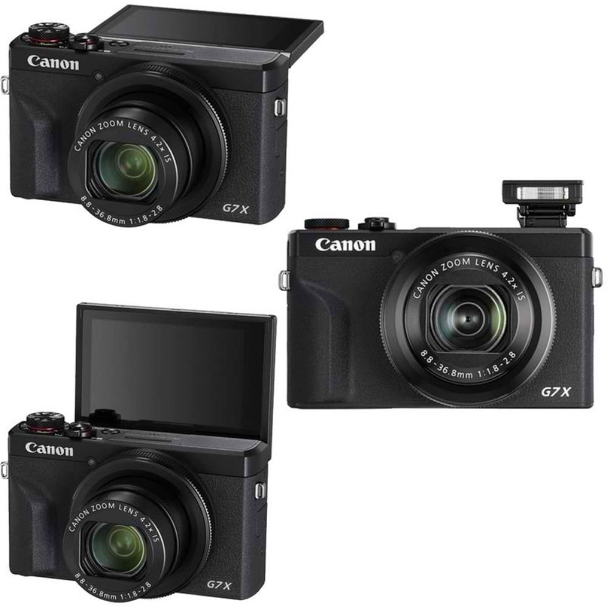 Canon PowerShot G7 X Mark III Digital Camera Accessory Kit + Extra