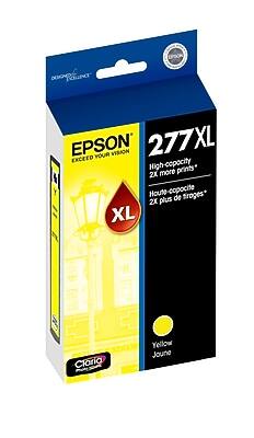 EPSON  
EXCEED YOUR VISION  

277XL  
High-capacity  
2X more prints*  

XL  

Yellow  
Claria  
Joune  

Claria  

*High-capacity  
2X plus de pages*