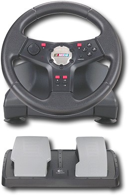 Volante Logitech NASCAR Racing Wheel - 963324-0403