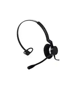 GN Netcom - Jabra BIZ 2300 Series 2303-820-105 QD Mono Headset - On-ear - Wired - Black