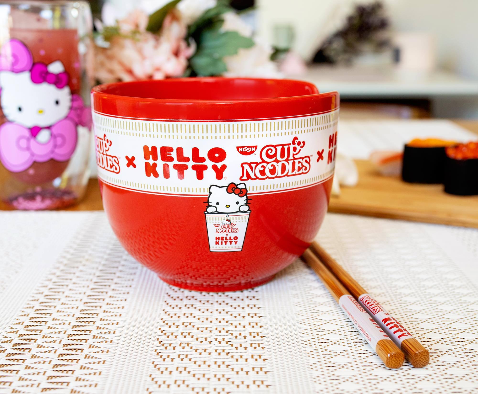 Nissin Cup Noodles x Hello Kitty  
Hello Kitty Noodles  
Hello Kitty Accessory  
N0-10S82E0