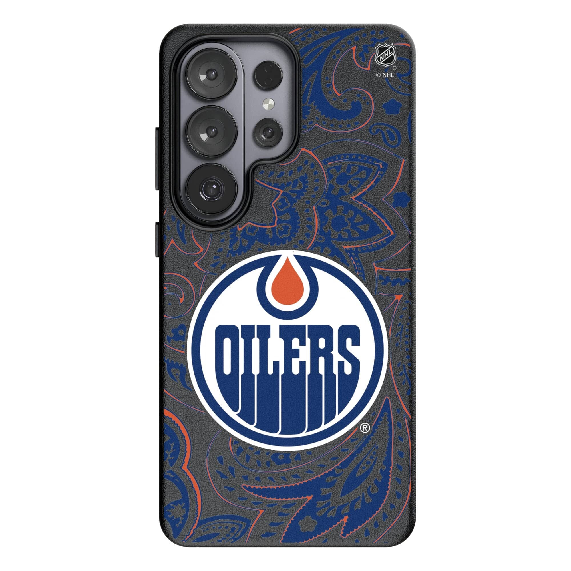Keyscaper - NHL - Edmonton Oilers Paisley Galaxy Magnetic Bump Case - S26 - Black price history on PriceWatchPro
