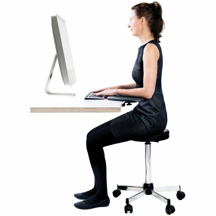 Alt View 1. Contour Design - Contour ArmSupport Red - 0.90" Height x 23.63" Width x 10.13" Depth - Red.