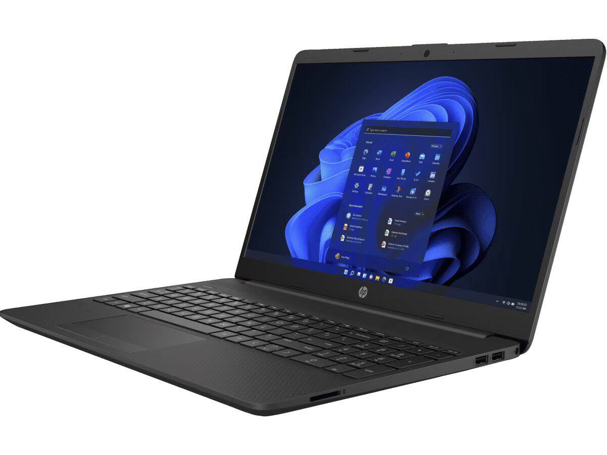 Alt View 1. HP - 255 G8 Laptop 15.6 FHD Display (Ryzen 5 5500U, 8GB, 256GB SSD, AMD Radeon, WiFi 6, Webcam, Win 11 Home) - Dark Ash Silver.