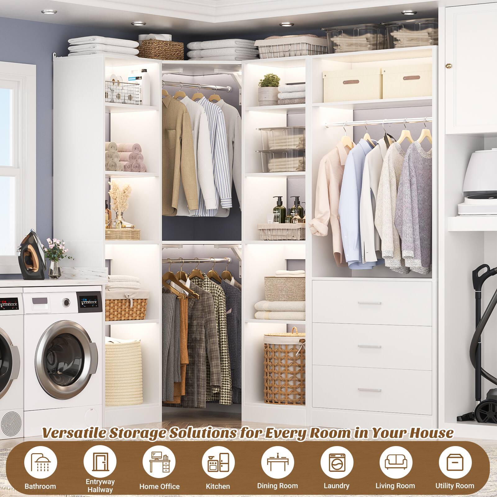 Versatile Storage Solutions for Every Room in Your House

- Bathroom
- Entryway
- Hallway
- Home Office
- Kitchen
- Dining Room
- Laundry
- Living Room
- Utility Room