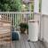 Alt View 7. Innovaze - 8 Gallon / 30 Liter White Metal Step-On Trash Can, Diamond Texture, Kitchen & Home Use - White.