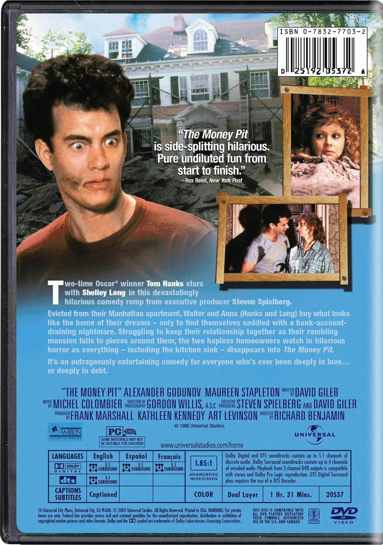 Angle. The Money Pit [DVD].