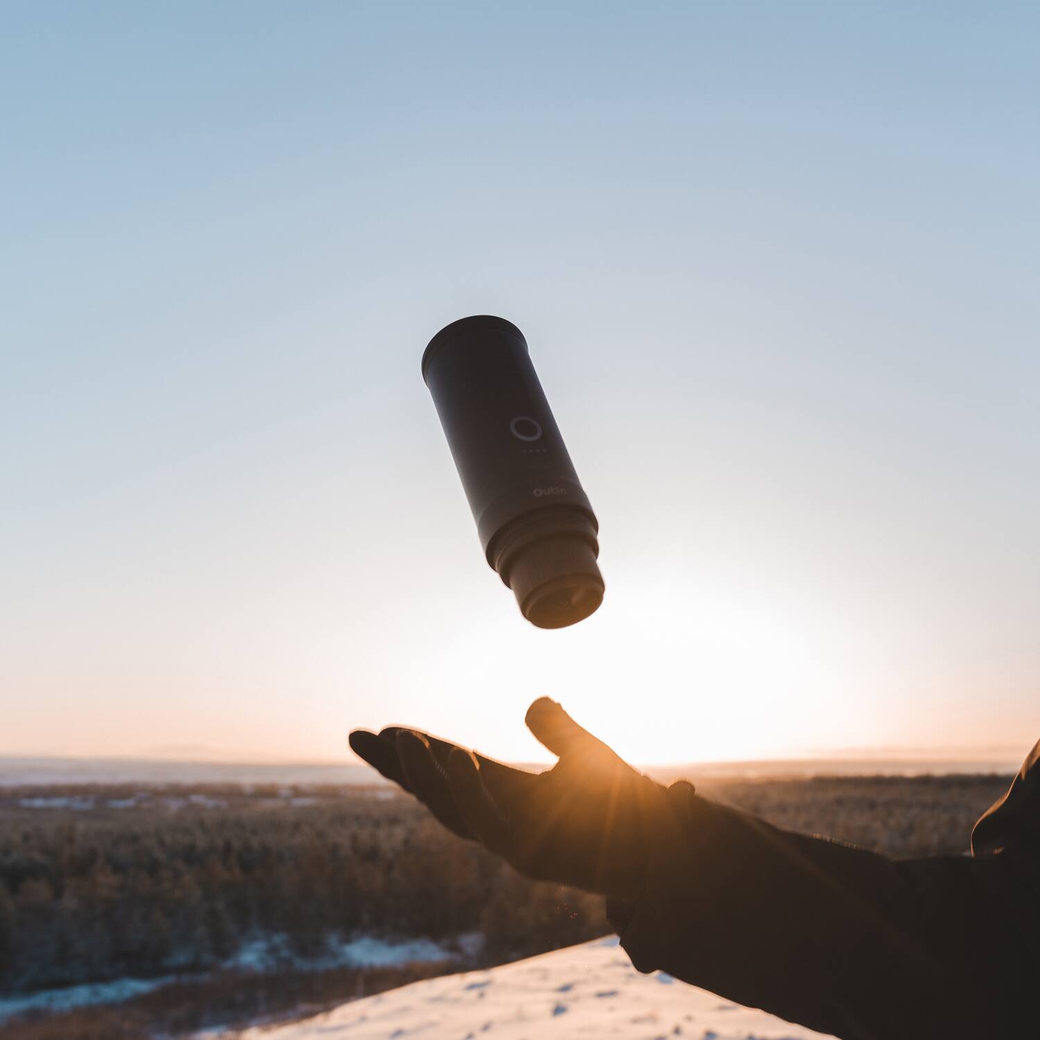 Alt View 2. Outin - Outin Nano Portable Electric Espresso Machine Bundle - Black.